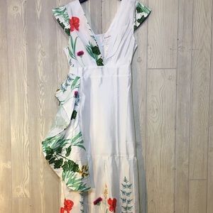 Floral Print cocktail dress
